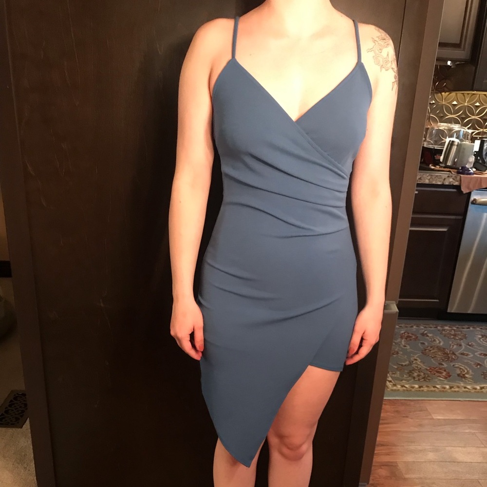 Blue Tight Dress